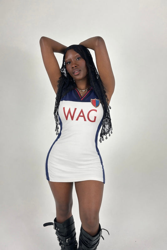 Courtside WAG bodycon dress